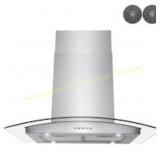 AKDY 30-in Convertible SS Island Range Hood