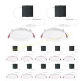 Commercial Electric 4" LED Slim - 12-Pack