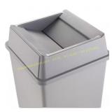 Rubbermaid 35/50 Gal. Grey Square Trash Can Lid