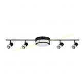 Hampton Bay Greyrock 3.47ft. Black LED Light