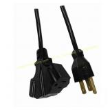 4 Ct. HDX 100Ft 16/3 Light Duty Extension Cord