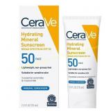 CeraVe Mineral Sunscreen SPF 50, 2.5 oz