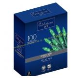 2ct Celebrations Blue LED Mini Lights 24.5 ft.