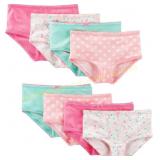 8pk simple Joy Kids Sz 2-3 Bikini Underwear