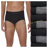 7pk Men Hanes Ultimate Briefs Sz M Assorted blues