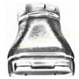 Metalbest 50V-Rv5 5in. Oval-Round Adapter