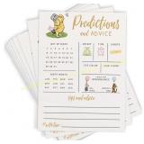 Party Baby Predictions & Advice Cards 30pk