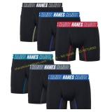 Hanes Boys Anti-Chafe Boxer Briefs, 6-pack Xl