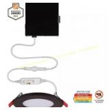 CommercialElectric Slim 4in. Color Select LED Kit