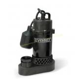 Everbilt Sump Pump, 1/4 HP, Aluminum, Tether