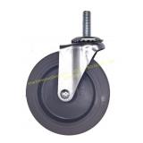 ICONCASTERWHEELS 5  Light Duty Stem Rubber Wheel