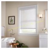 HDC Faux Wood Blinds 31.5x36 in., White