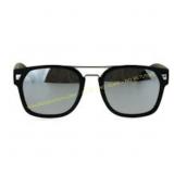 Mens Retro Minimal Mob Rectangular Sunglasses