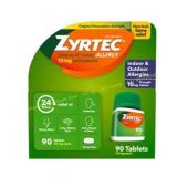 Zyrtec 24Hr Allergy Relief Tabs - 90ct