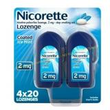 Nicorette Nicotine Lozenges, 2 Mg, 80 Count