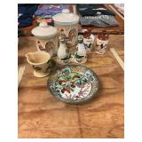 Chicken Canisters, Vinegar +Oil Sets, Misc