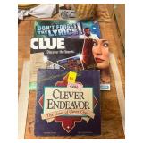 Clue, Clever endeavor + Lyrics Board Games