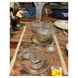 Vase, Cups, Candy Dish, Misc