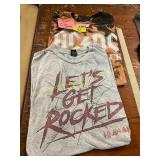 2ct Size Lg Graphic T s, Def Leppard + Ac/Dc