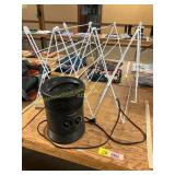 Drying Rack + Honeywell Space Heater
