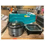 Crock Pot, Electric Skillet, Pans