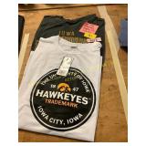 2ct Iowa Hawkeyes XL Graphic T s