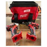2ct Milwaukee Drills