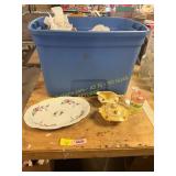 Lot of Assorted China, Glasses