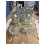 Vintage Glasses, Canister (Anchor Hocking?)