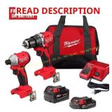 Milwaukee M18 18V Brushless Drill Kit(No Batteries