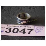 Artist signed sterling ring Size 5