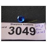 Approximately 3.25 ct blue spinel faceted