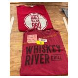 2ct XL Graphic T s, Bobs BBQ+Whiskey River