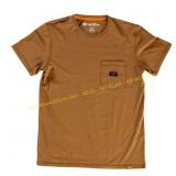 Dickies Traeger M Short Sleeve Brown Tee Shirt