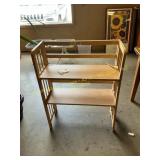 Folding book shelf