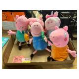Peppa Pig + Family Plush Stuffed Animals