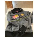Colosseum Hawkeye Large Full Zip Sweatshirt