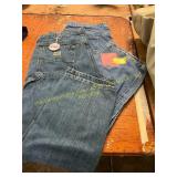 2ct Lee Carpenter Jeans Size 34/30
