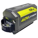 RYOBI 40V 12Ah High Capacity Battery