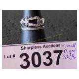 Simulated diamond ring  Size, 7 ï¿½