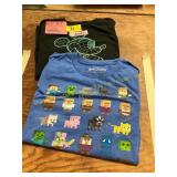 2ct Kids Graphic T s 10/12, Mickey + Minecraft
