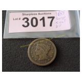 1855 Large Cent