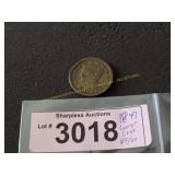 1847 large cent