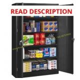 Tennsco 18x48x78 Black Storage Cabinet
