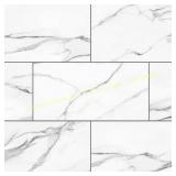 2 ct Marble Vinyl Tile 22 MIL 11.9 in x 23.8 in