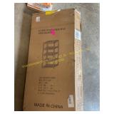 Unbranded 5 tier metal shelf - 47 W 17 D 72 H