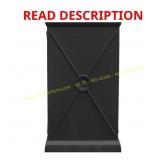 Vigoro 26in Slate Fiberglass Planter black