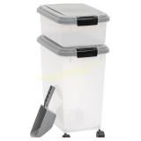 Amazon Basics 3pc Dog Food Storage Set