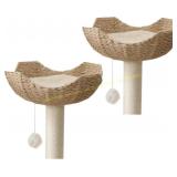 Unbranded Cat Basket Bed 2-Pack