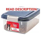 IRIS USA Airtight Pet Food Storage, 5 Kg, Navy